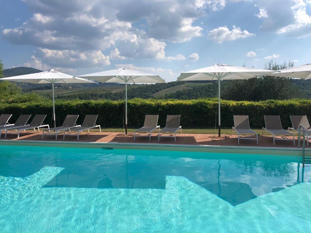 Villa Il Leccio Strada in Chianti Esterno foto